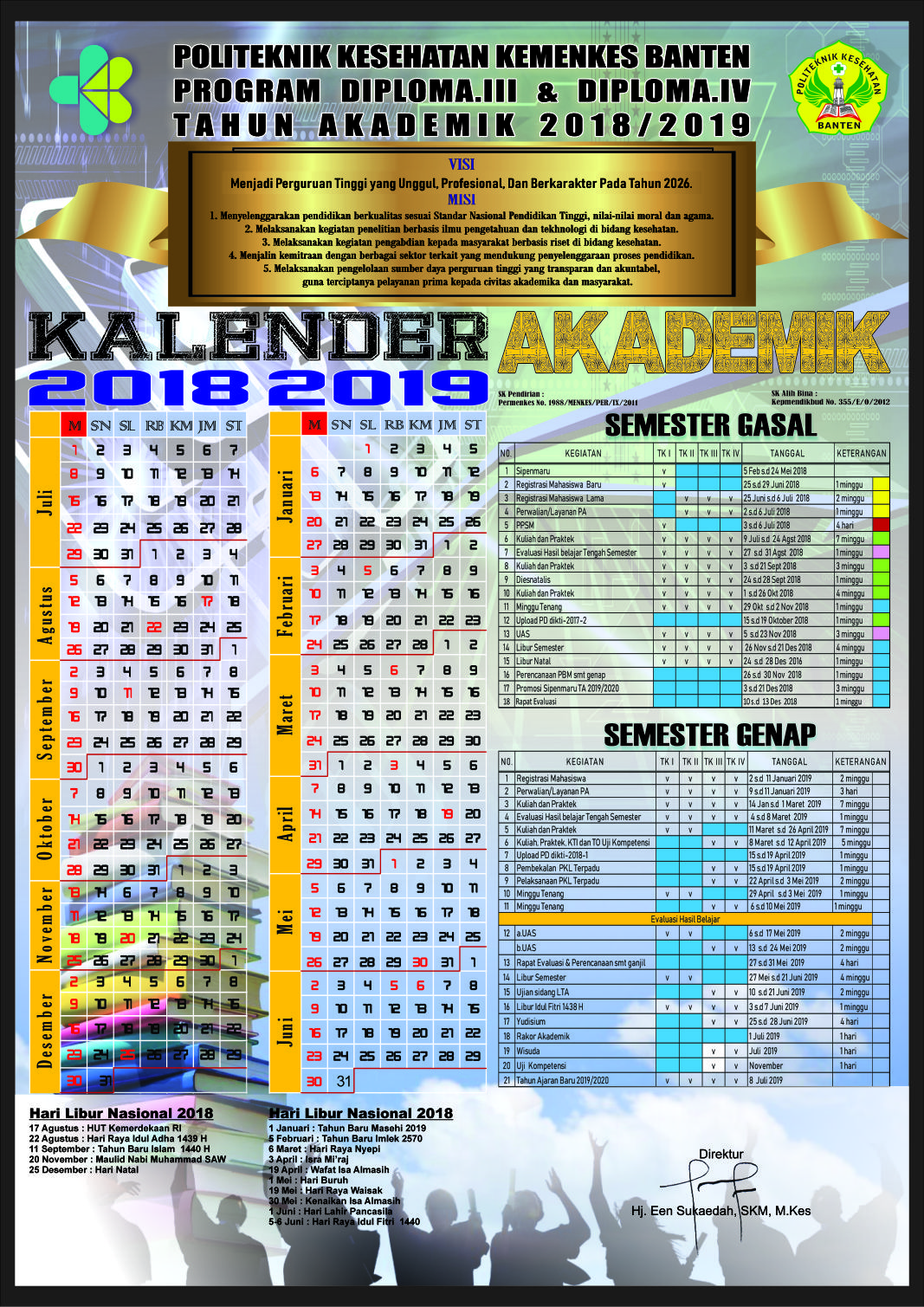 Kalender Akademik | Poltekkes Kemenkes Banten