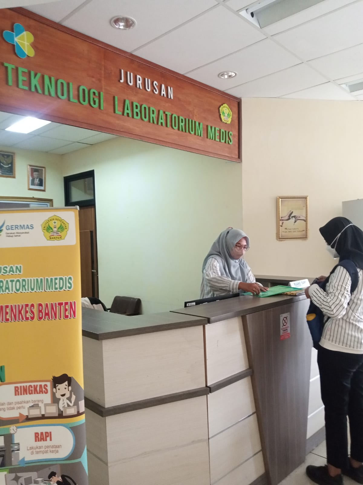 Kegiatan Daftar Ulang Lulus Utama Jalur Simama Di Poltekkes Kemenkes