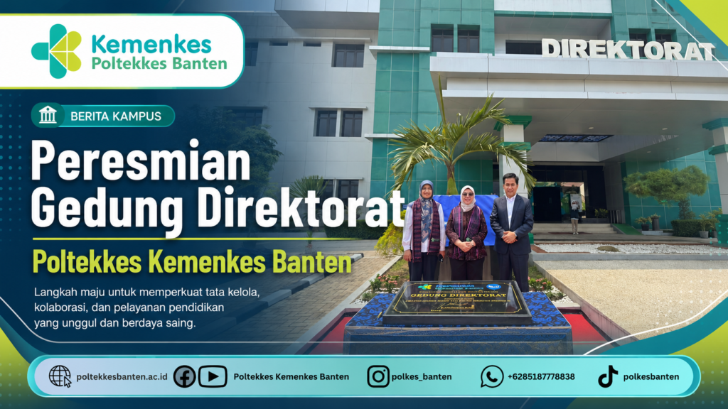 Peresmian Gedung Direktorat Poltekkes Banten