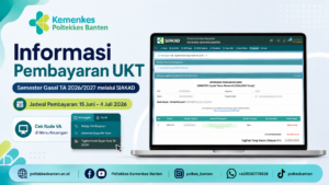 Informasi pembayaran UKT mahasiswa Poltekkes Kemenkes Banten melalui SIAKAD dan Virtual Account BTN