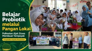 Belajar Probiotik melalui Pangan Lokal, Poltekkes Kemenkes Banten Ajak Siswa SMP Membuat Tempoyak